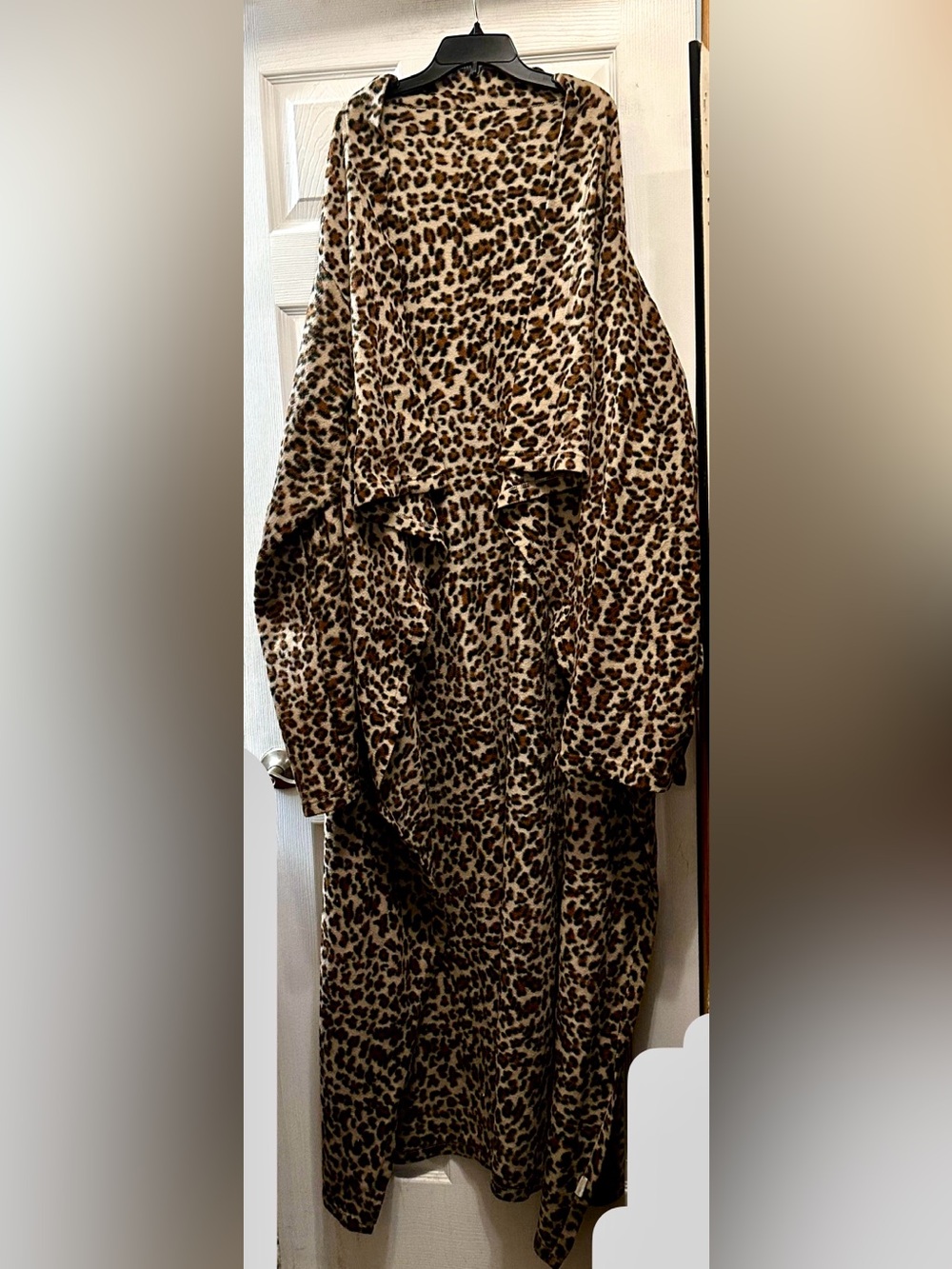 Snuggie Wearable Blanket in a classic leopard cheetah print